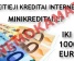 MIniKreditai - Kreditai Turintiems Skolu, Refinansavimas Skolingiems Dirbantiems 